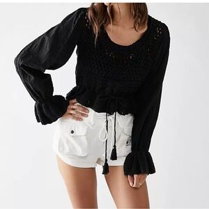 NWT Meghan crochet top from free people